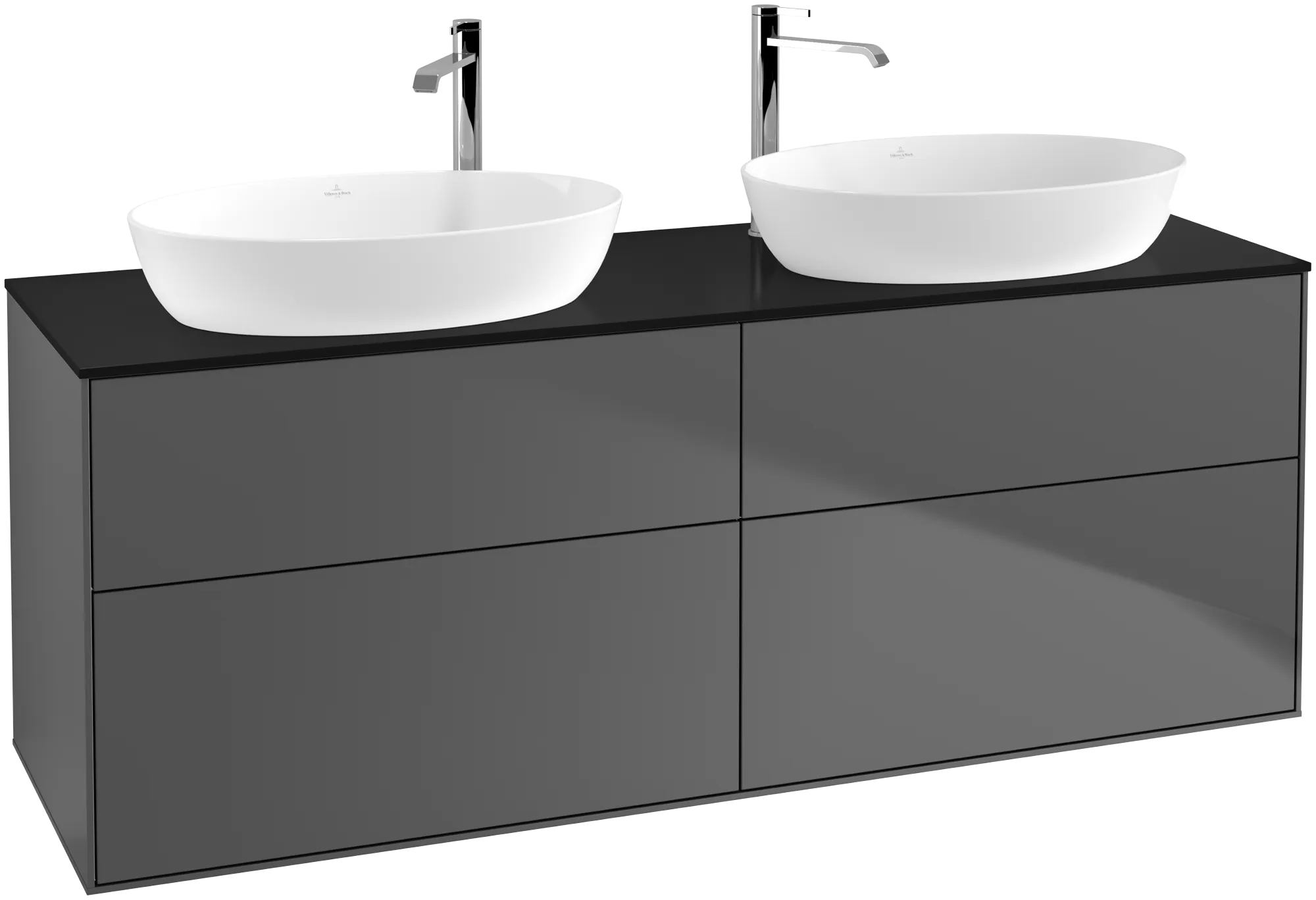 Villeroy & Boch Finion Waschbeckenunterschrank G96, 1600x603x501mm, anthrazit