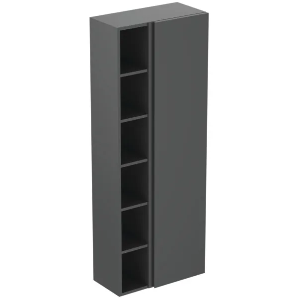 Ideal Standard Hochschrank Finesse 600x300x1600mm Anthrazit matt