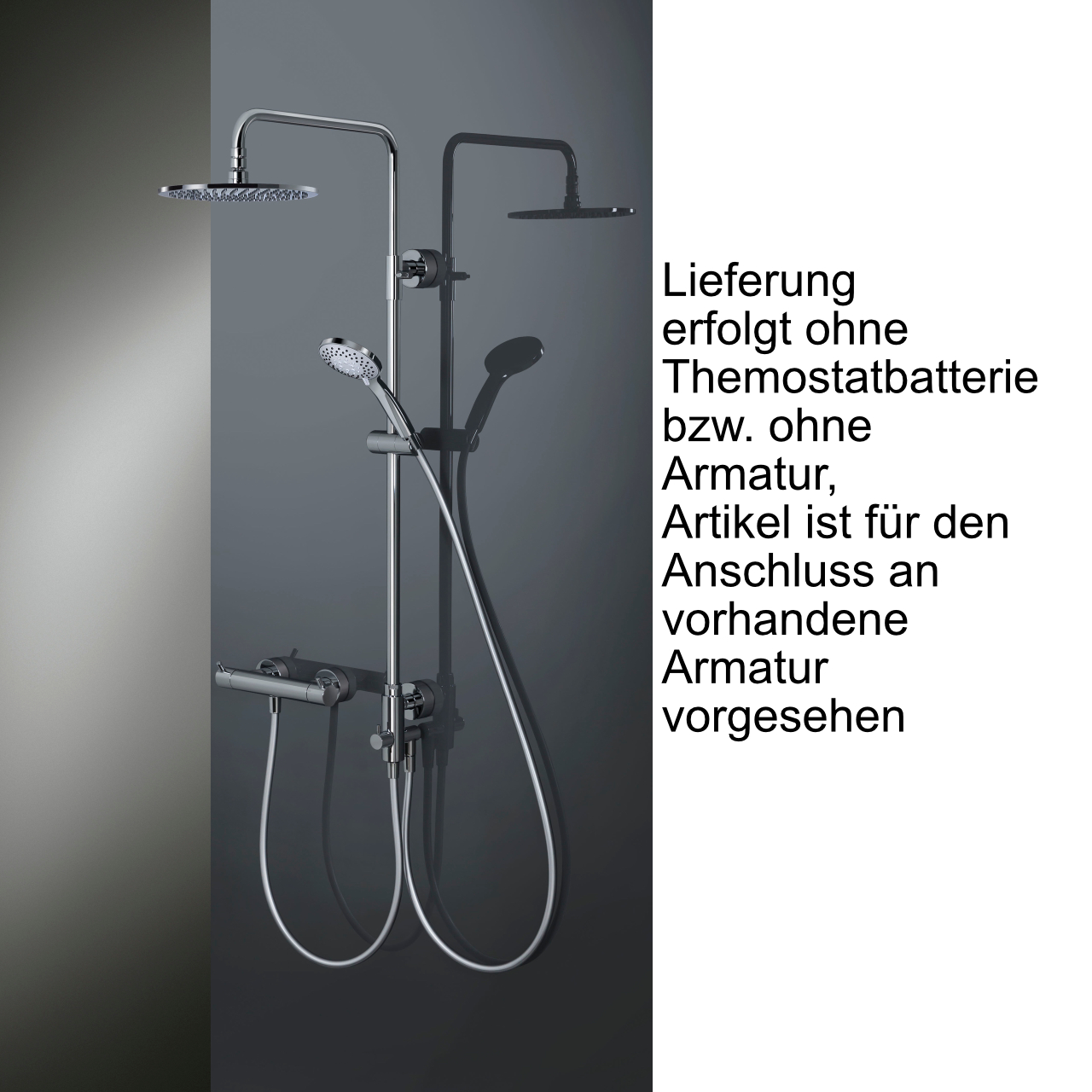 HSK Shower-Set Umsteller „RS 200 Universal“ Ausladung 385 mm in chrom HSK Shower-Set Umsteller „RS 200 Universal“ Ausladung 385 mm in chrom