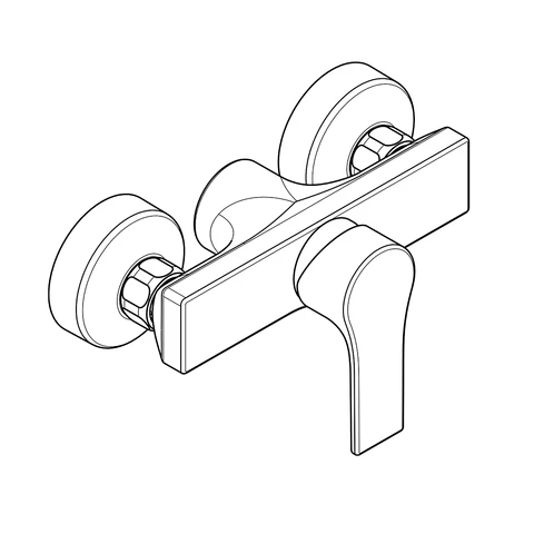 ZENTA SL Brause-Einhandmischer chrom