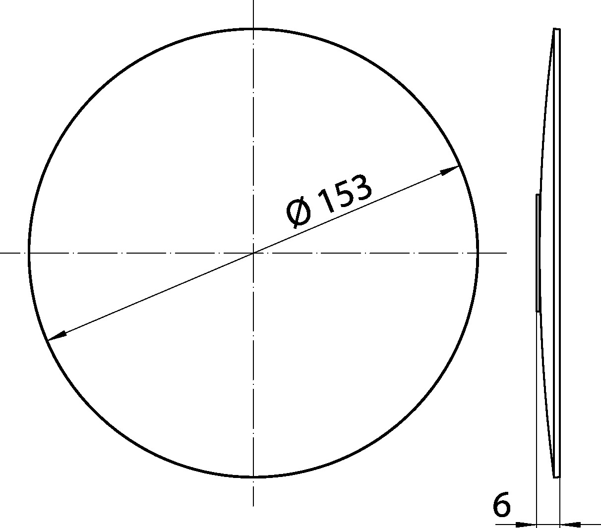 Spiegel „Rasier-Und Kosmetikspiegel“ ⌀ 15,3 cm