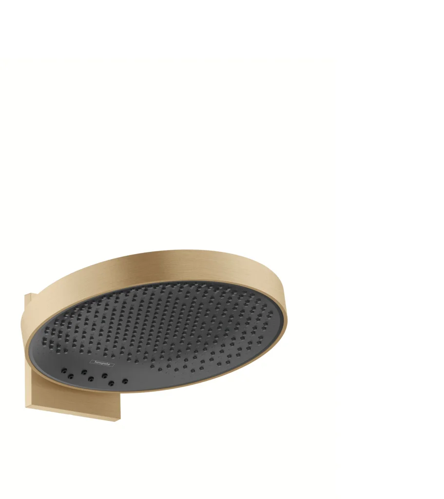 Hansgrohe Rainfinity Kopfbrause 360° 3jet, Brushed Bronze, 360 mm Brausekopfgröße, DN15 Wandanschluss Hansgrohe Rainfinity Kopfbrause 360° 3jet, Brushed Bronze, 360 mm Brausekopfgröße, DN15 Wandanschluss