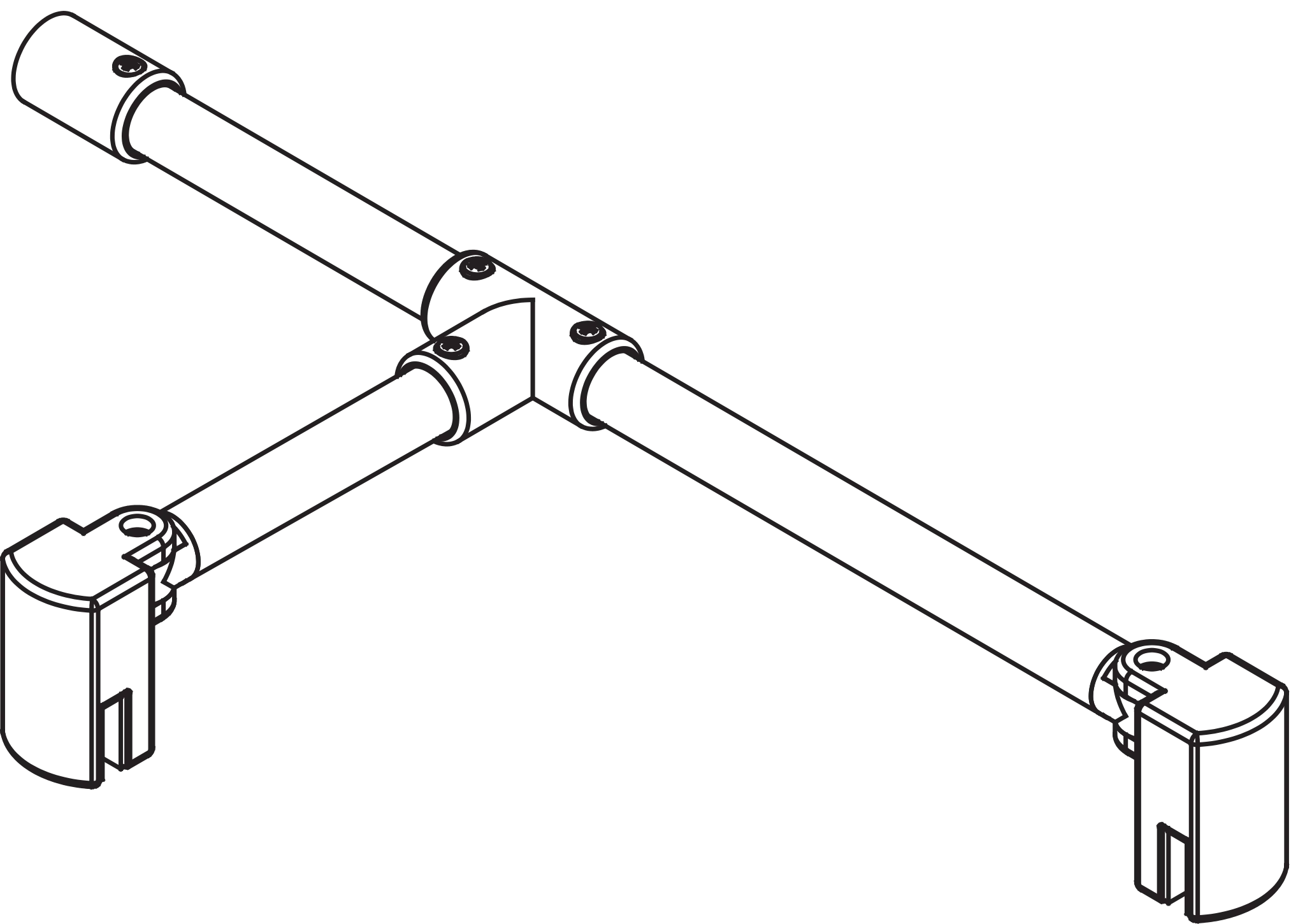 Kermi Duschdesign Stabilisierung „PEGA“ 1250 mm