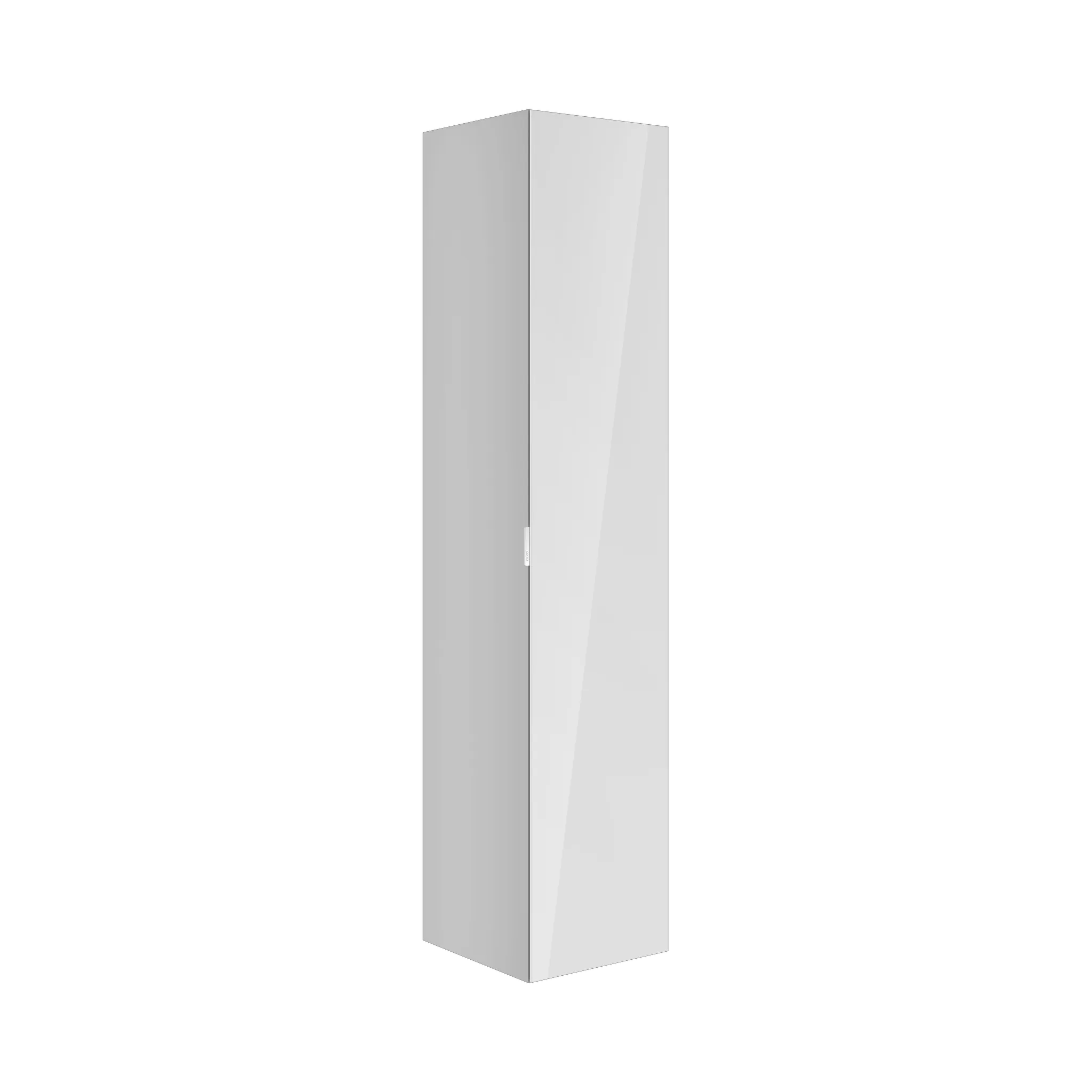 KEUCO Edition 11 Art Hochschrank 1-türig, Anschlag rechts 400 x 1800 x 360 manhattan / Glas manhattan