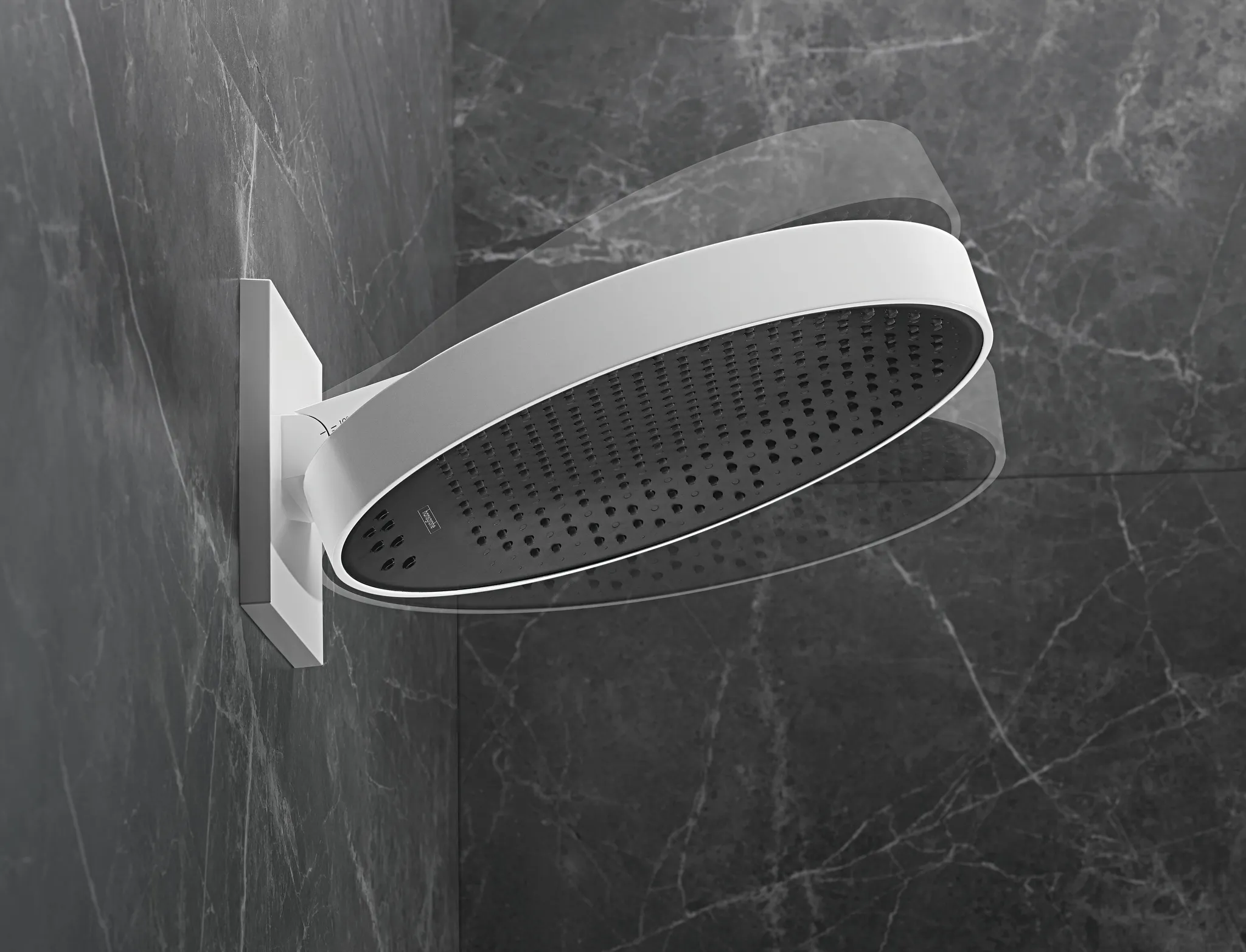 Kopfbrause Rainfinity 360 3jet Wandmontage chrom