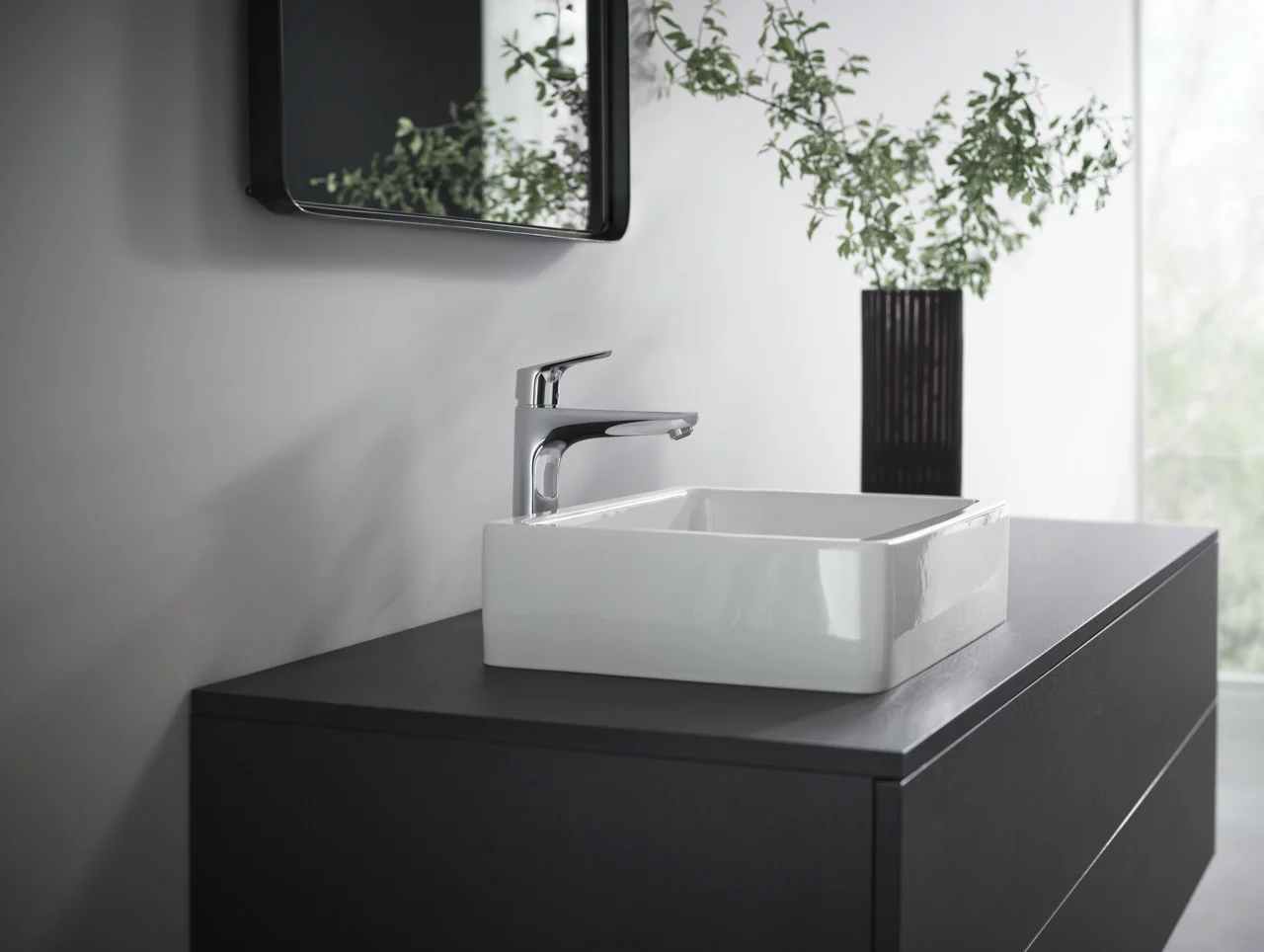 Hansgrohe Waschtischmischer Focus, Chrom, ComfortZone 190, Ausladung 159 mm, Auslaufhöhe 191 mm, Hebelgriff, Normalstrahl, max. Durchfluss 5 l/min, Keramikmischsystem, einstellbare Temperaturbegrenzung, für Durchlauferhitzer geeignet, Anschluss G 3/8, DN Hansgrohe Waschtischmischer Focus, Chrom, ComfortZone 190, Ausladung 159 mm, Auslaufhöhe 191 mm, Hebelgriff, Normalstrahl, max. Durchfluss 5 l/min, Keramikmischsystem, einstellbare Temperaturbegrenzung, für Durchlauferhitzer geeignet, Anschluss G 3/8, DN
