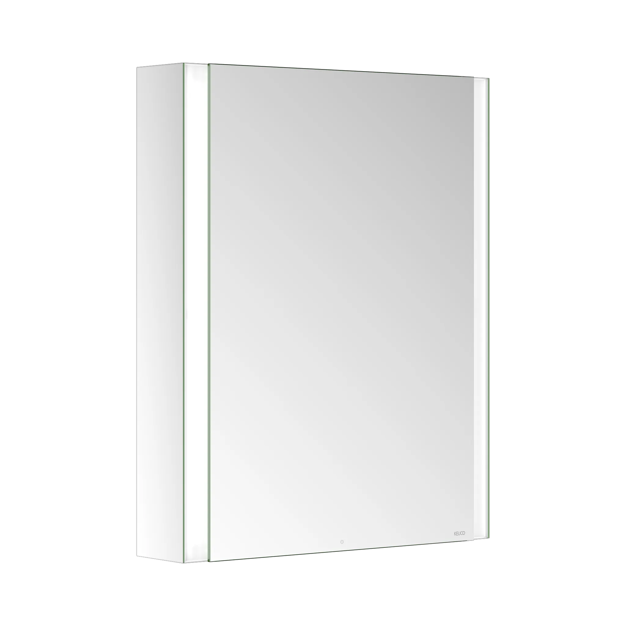 KEUCO Wandvorbau Spiegelschrank „Somaris“ Verspiegelt, Anschlag rechts, rechts, Aufputz, Anschlag rechts, ohne Spiegelheizung 600 × 710 × 127 mm KEUCO Wandvorbau Spiegelschrank „Somaris“ Verspiegelt, Anschlag rechts, rechts, Aufputz, Anschlag rechts, ohne Spiegelheizung 600 × 710 × 127 mm