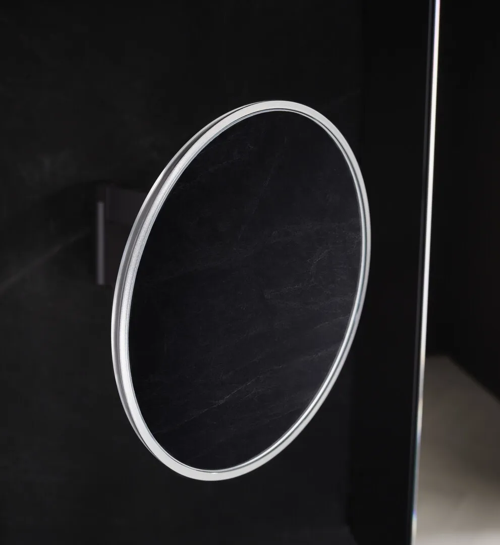 emco LED-Kosmetikspiegel „evo“ Rund in schwarz emco LED-Kosmetikspiegel „evo“ Rund in schwarz