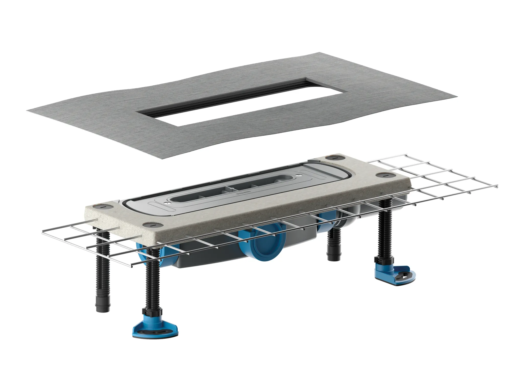 Ablaufgehäuse CeraFlex, DN 50 Ablaufgehäuse CeraFlex, DN 50