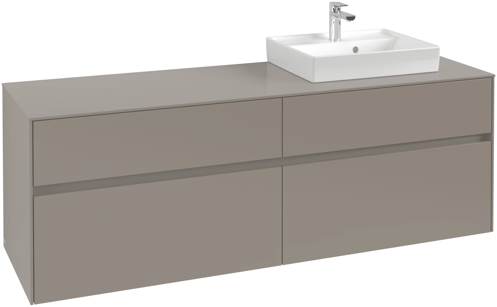 Villeroy & Boch Collaro Waschbeckenunterschrank 1600x548x500mm, Holz, Nordic Oak