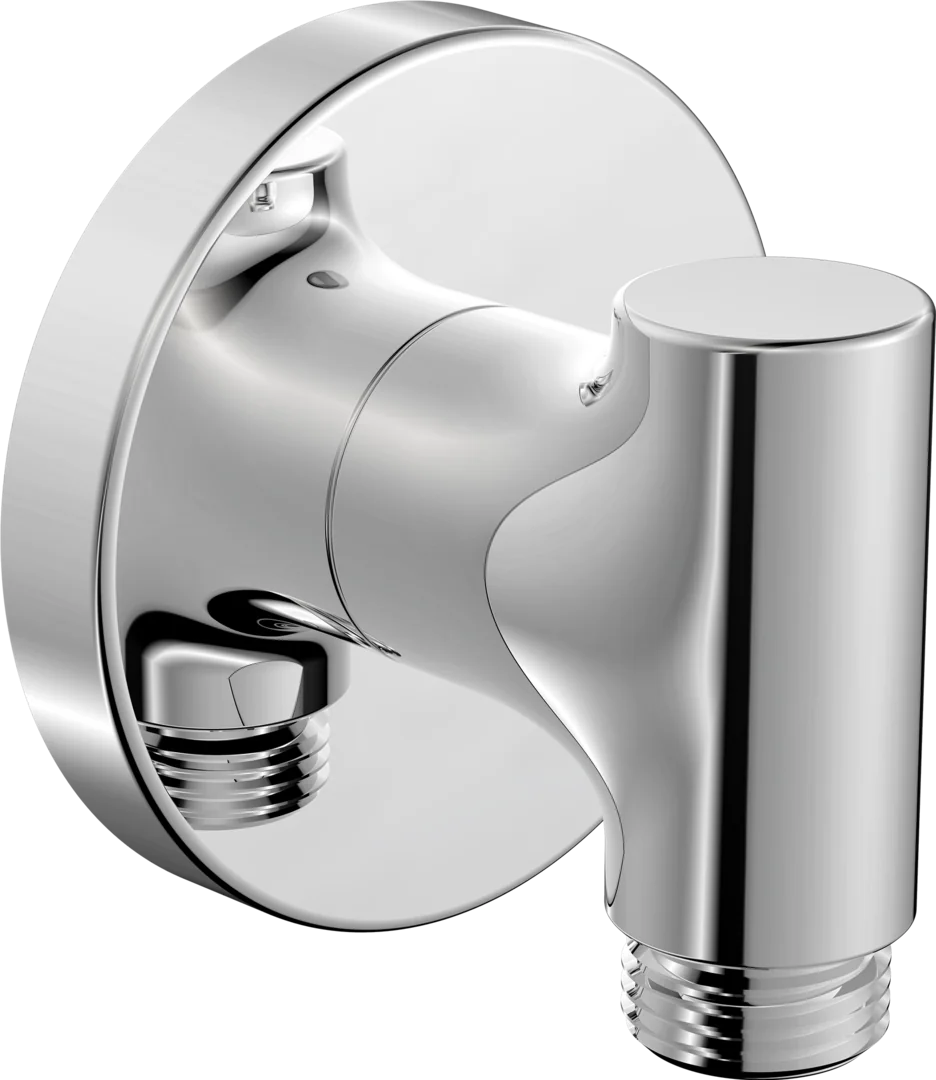 Hansa Wandanschlussbogen Hansa 2900 Rosette rund Chrom, G1⁄2