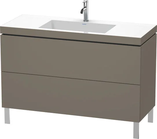 Duravit Waschtischunterschrank bodenstehend „L-Cube“ 120 × 69,8 × 48 cm