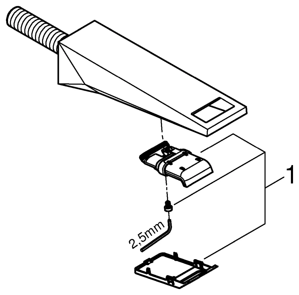 Wanneneinlauf Allure Brilliant 13485, Wandmontage, Ausladung 161 mm, chrom Wanneneinlauf Allure Brilliant 13485, Wandmontage, Ausladung 161 mm, chrom