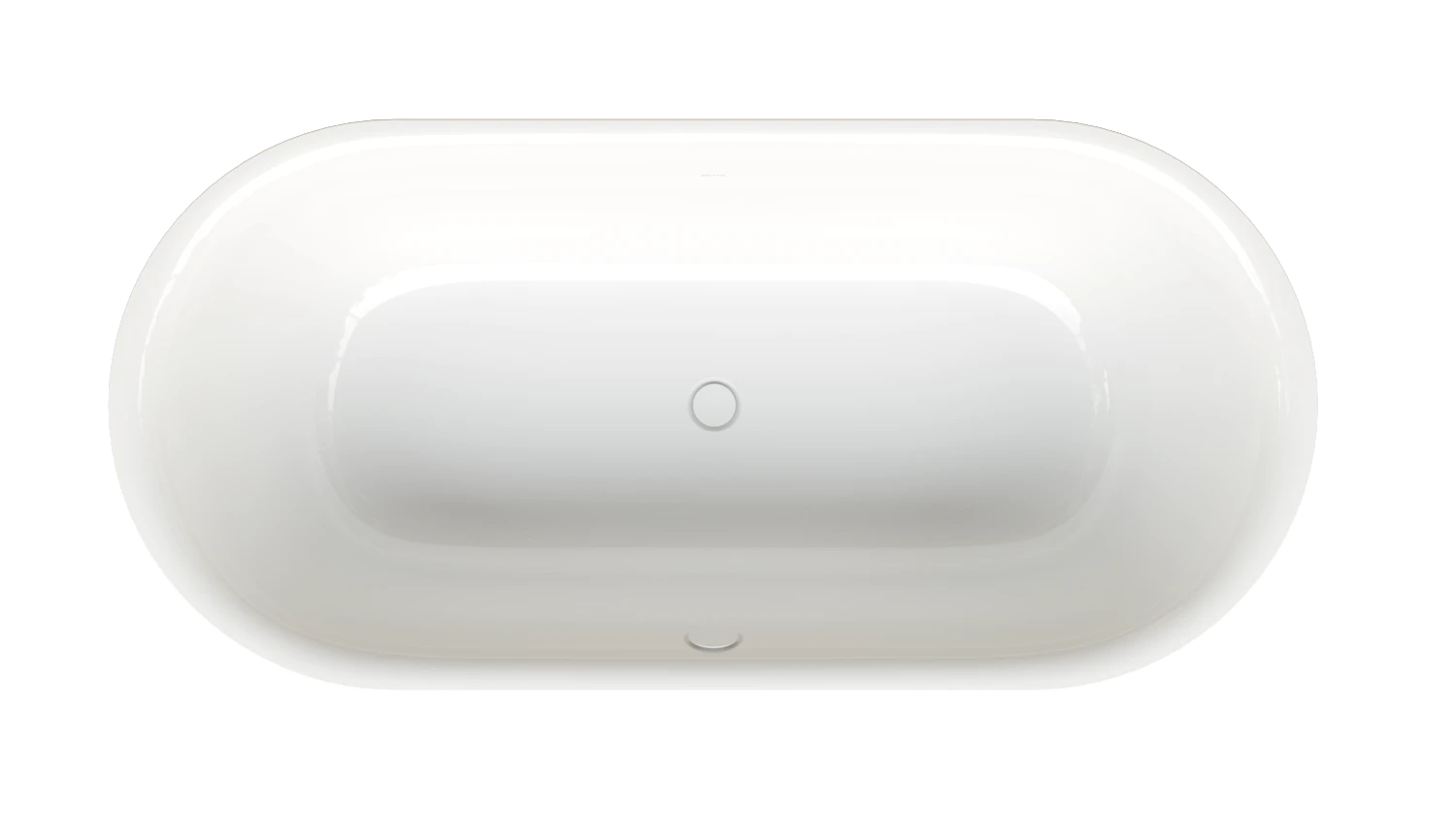 Bette oval Badewanne „BetteLux Oval Silhouette“ 190 × 90 cm in Weiß