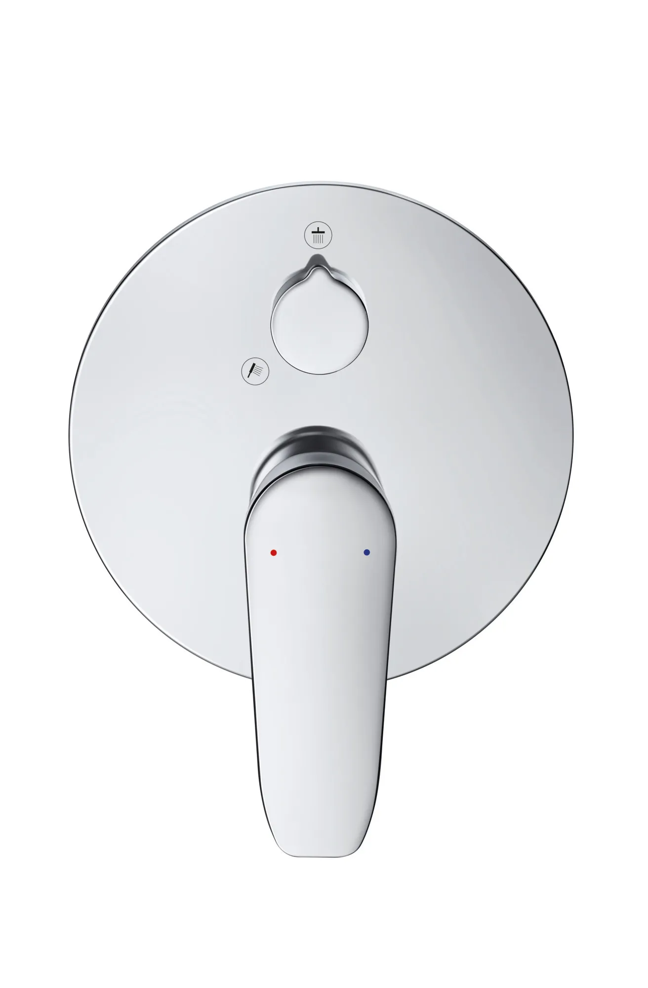 Duravit Einhand-Unterputz-Armatur „Serie B.1“ in Chrom Duravit Einhand-Unterputz-Armatur „Serie B.1“ in Chrom