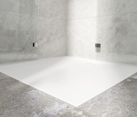 Bette quadrat Duschwanne „BetteFlat“ 120 × 120 cm in Weiß