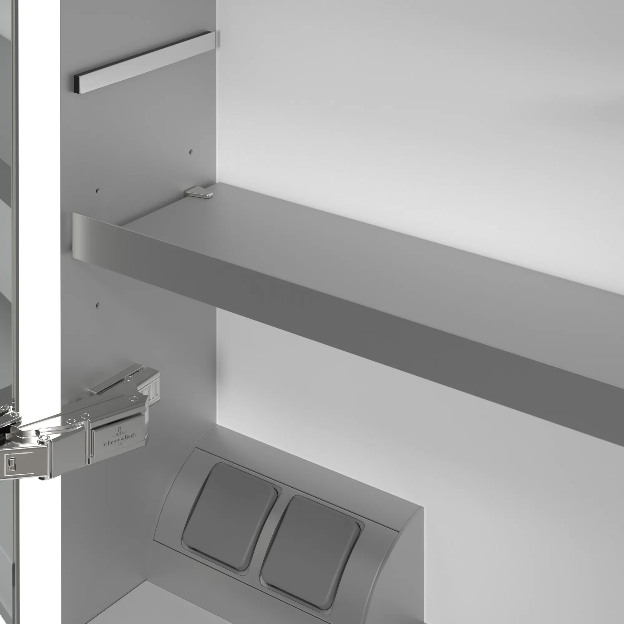 Villeroy & Boch Vorbau-Spiegelschrank „My View Now“ 1000 × 750 × 168 mm in White Matt