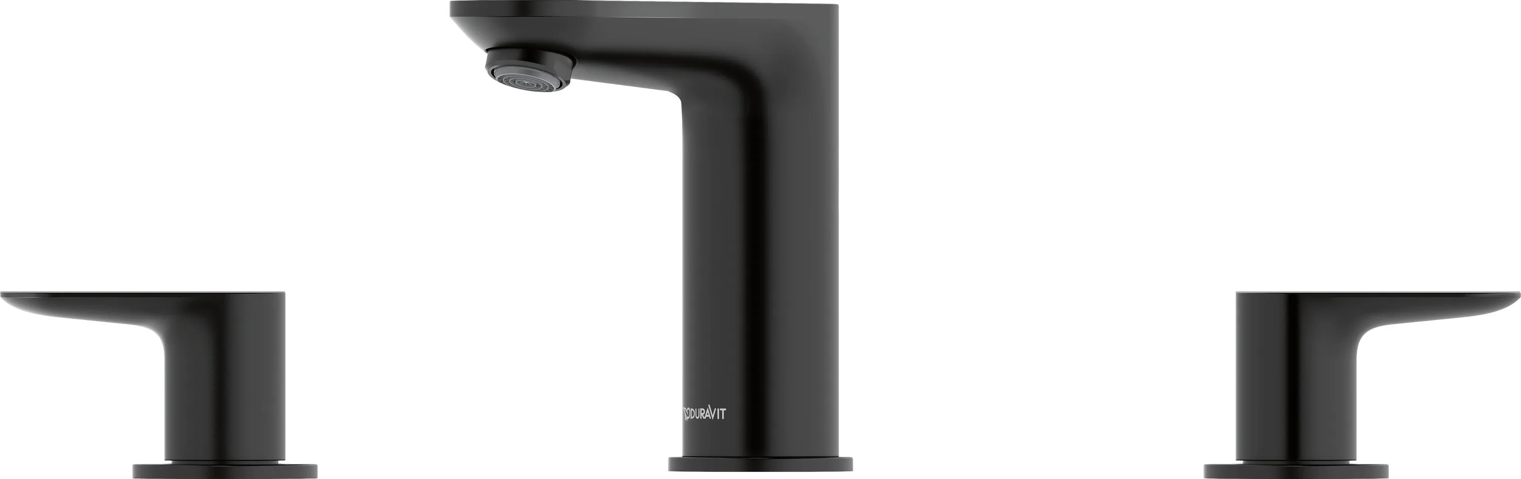 Waschtischarmatur „Wave“ Ausladung 129 mm in Schwarz (matt) Waschtischarmatur „Wave“ Ausladung 129 mm in Schwarz (matt)