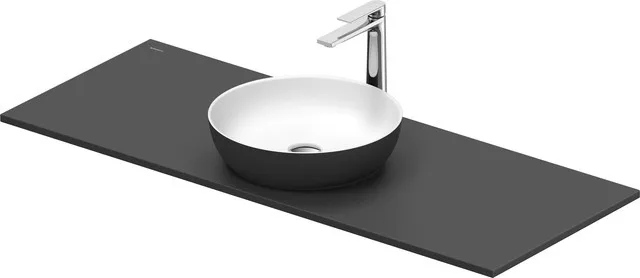 Waschbecken „Sivida“ Waschtisch mit Konsole 12,3 cm in Weiß (matt) / Dunkelgrau (matt) Waschbecken „Sivida“ Waschtisch mit Konsole 12,3 cm in Weiß (matt) / Dunkelgrau (matt)