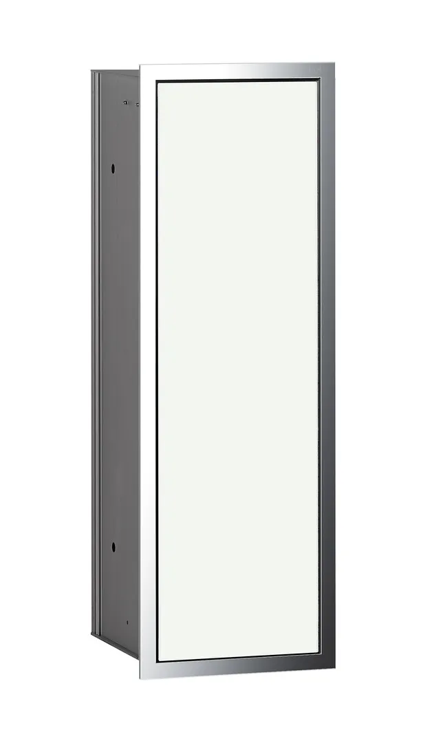emco Toilettenbürstengarnitur-Modul „asis module 150“ 16,8 × 49,5 × 15,3 cm in chrom / optiwhite emco Toilettenbürstengarnitur-Modul „asis module 150“ 16,8 × 49,5 × 15,3 cm in chrom / optiwhite