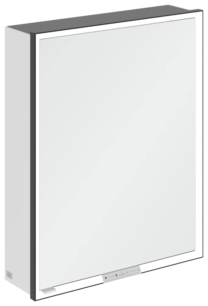 Villeroy & Boch Aufputz-Spiegelschrank My View+ B4816R, 600x750x168mm, Pure White
