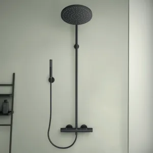 Ideal Standard Ceratherm T25 Duschsystem Stick-Handbrause Silk Black Ideal Standard Ceratherm T25 Duschsystem Stick-Handbrause Silk Black