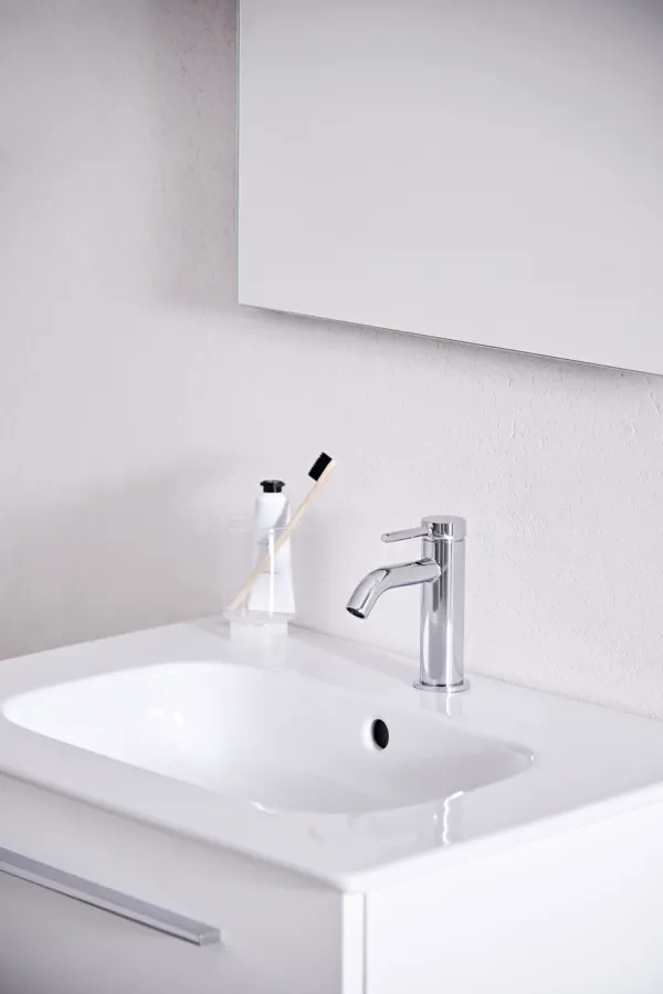 Ideal Standard Waschtischarmatur Ceraline Nuovo H85 Ausladung 90mm mit Ablaufgarnitur BlueStart Chrom Ideal Standard Waschtischarmatur Ceraline Nuovo H85 Ausladung 90mm mit Ablaufgarnitur BlueStart Chrom