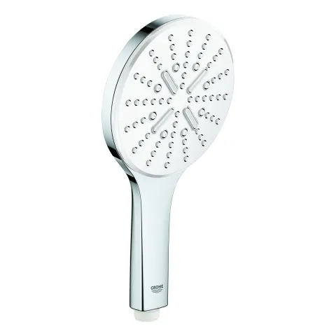 Handbrause Rainshower SmartActive 130 26574, 3 Strahlarten, Brauseboden moon white, 9,5 l/min Durchflusskonstanthalter, moon white/chrom Farbe: moon white Handbrause Rainshower SmartActive 130 26574, 3 Strahlarten, Brauseboden moon white, 9,5 l/min Durchflusskonstanthalter, moon white/chrom Farbe: moon white