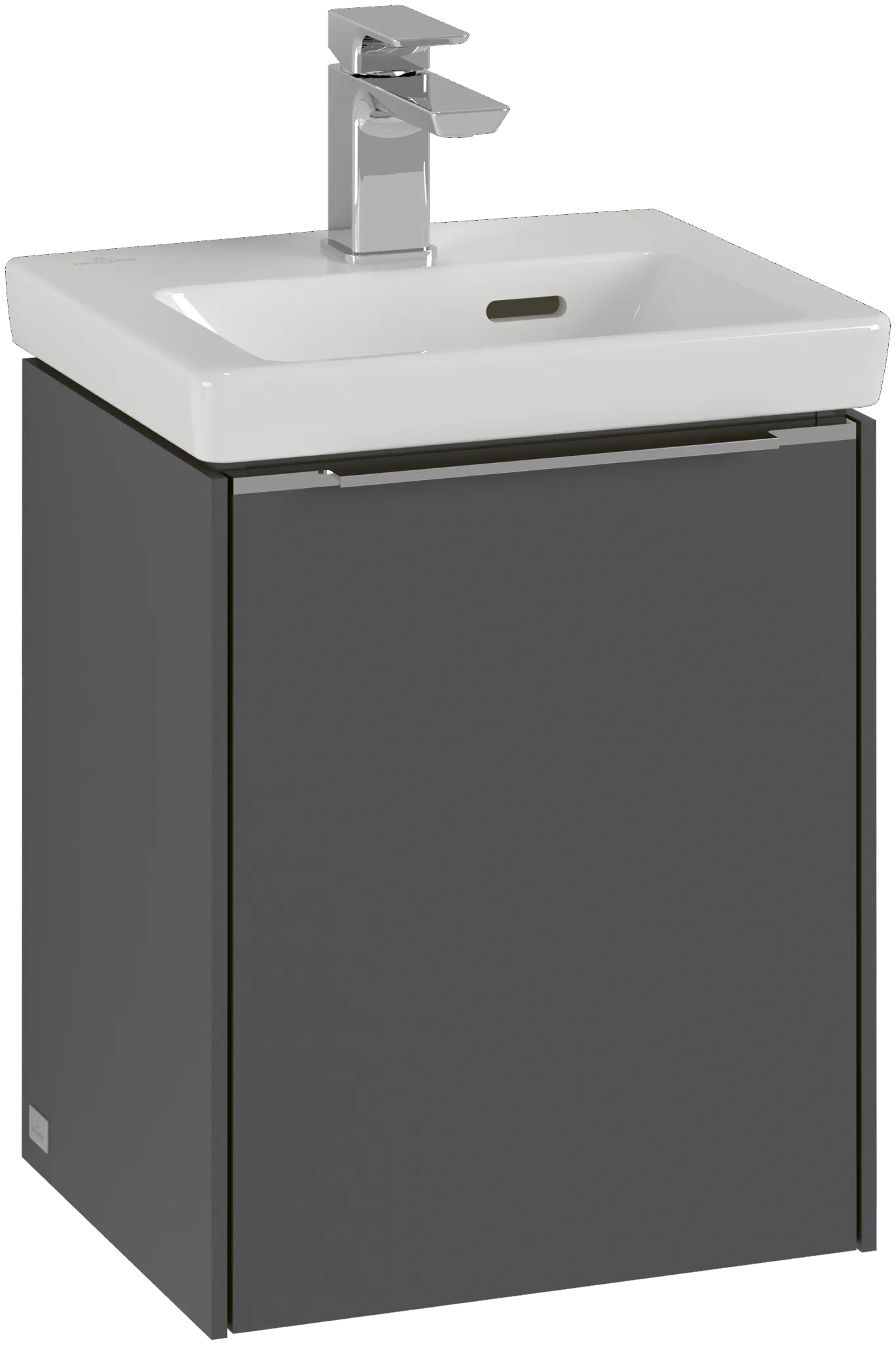 Villeroy & Boch Waschtischunterschrank mit Tür „Subway 3.0“ für Schrankwaschtisch 351 × 429 × 309 mm White Oak, 1 Tür, für Becken mittig, Anschlag links Villeroy & Boch Waschtischunterschrank mit Tür „Subway 3.0“ für Schrankwaschtisch 351 × 429 × 309 mm White Oak, 1 Tür, für Becken mittig, Anschlag links