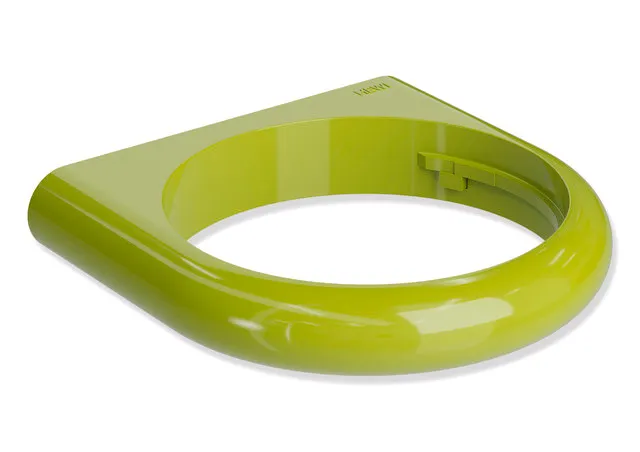 HEWI Halter der Serie 477, Seifenablage PG74, 140mm breit, apfelgrün HEWI Halter der Serie 477, Seifenablage PG74, 140mm breit, apfelgrün