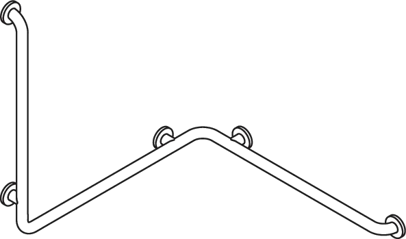 Duschhandlauf o. Br.H. (USA),S. 801 30 x 31 1/2 x 31 1/2 inch reinweiß Duschhandlauf o. Br.H. (USA),S. 801 30 x 31 1/2 x 31 1/2 inch reinweiß