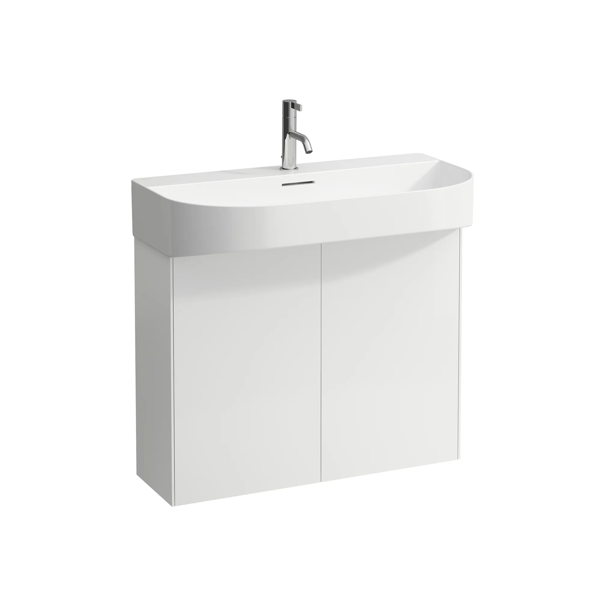 Laufen Waschtischunterbau „SONAR“ 240 × 600 × 775 mm Weiß matt Laufen Waschtischunterbau „SONAR“ 240 × 600 × 775 mm Weiß matt