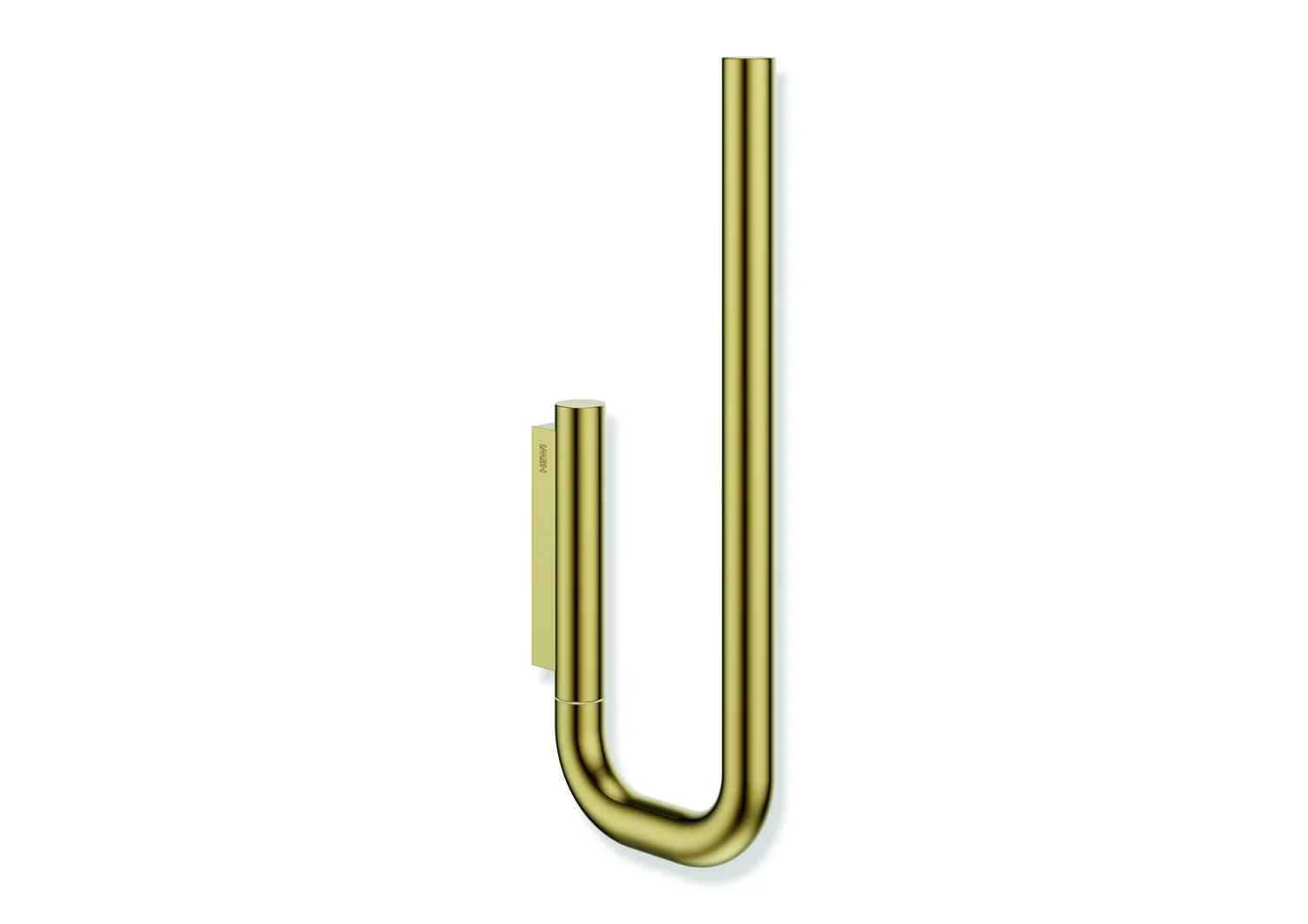 HEWI Reservepapierhalter Serie 480, 2-fach schwenkbar, PVD gold glänzend, Höhe 227 mm, Tiefe 86 mm, Durchmesser 15 mm HEWI Reservepapierhalter Serie 480, 2-fach schwenkbar, PVD gold glänzend, Höhe 227 mm, Tiefe 86 mm, Durchmesser 15 mm