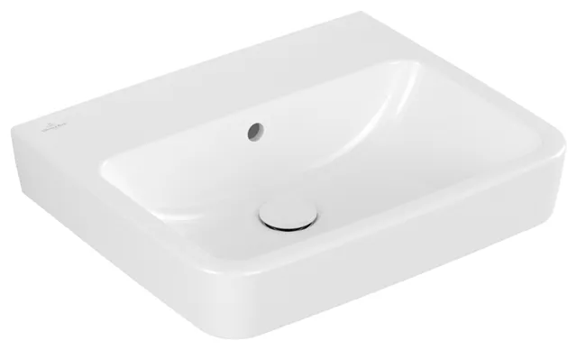 Villeroy & Boch Einbau-/Aufsatz Wandwaschtisch geschliffen „O.novo“ 550 × 460 × 175 mm, für Becken mittig, ohne Hahnlochbohrung in Weiß Alpin Villeroy & Boch Einbau-/Aufsatz Wandwaschtisch geschliffen „O.novo“ 550 × 460 × 175 mm, für Becken mittig, ohne Hahnlochbohrung in Weiß Alpin