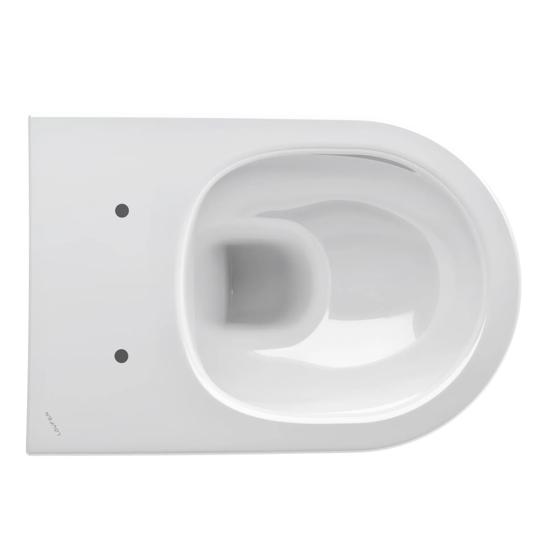 Laufen Wand-Tiefspül-WC „Pro“ 360 × 340 × 530 mm in Weiß, ohne Spülrand Laufen Wand-Tiefspül-WC „Pro“ 360 × 340 × 530 mm in Weiß, ohne Spülrand