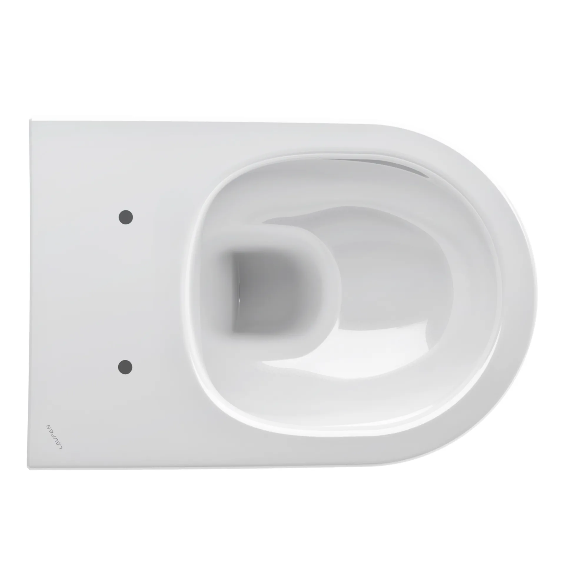 Laufen Wand-Tiefspül-WC „Pro“ 360 × 340 × 530 mm in Weiß, ohne Spülrand Laufen Wand-Tiefspül-WC „Pro“ 360 × 340 × 530 mm in Weiß, ohne Spülrand