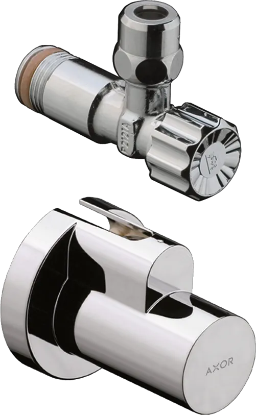Hansgrohe AXOR Eckventil chrom mit Schuber, G 1/2 Eingang, G 3/8 Abgang