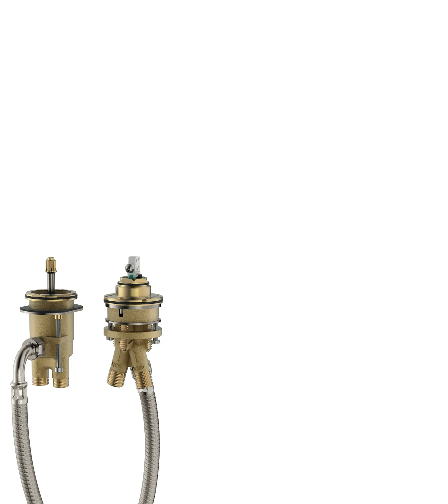 Hansgrohe Mischer Grundkörper für 2-Loch Wannenrandarmatur DN15 Hansgrohe Mischer Grundkörper für 2-Loch Wannenrandarmatur DN15