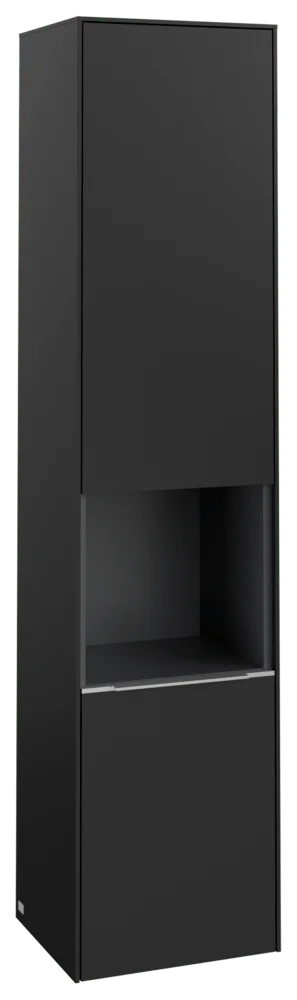 Villeroy & Boch Hochschrank Subway 3.0 C58800, 400x1710x362mm, links Anschlag, Volcano Black