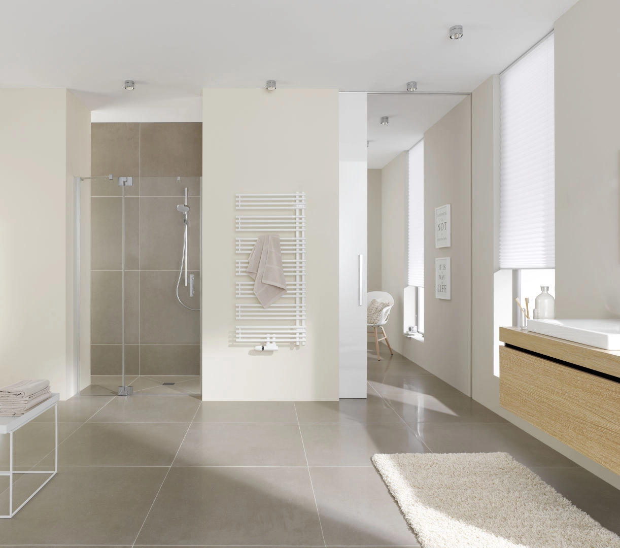 Kermi Design-Heizkörper „Diveo®“ 60 × 132 cm in Graphit Metallic Kermi Design-Heizkörper „Diveo®“ 60 × 132 cm in Graphit Metallic
