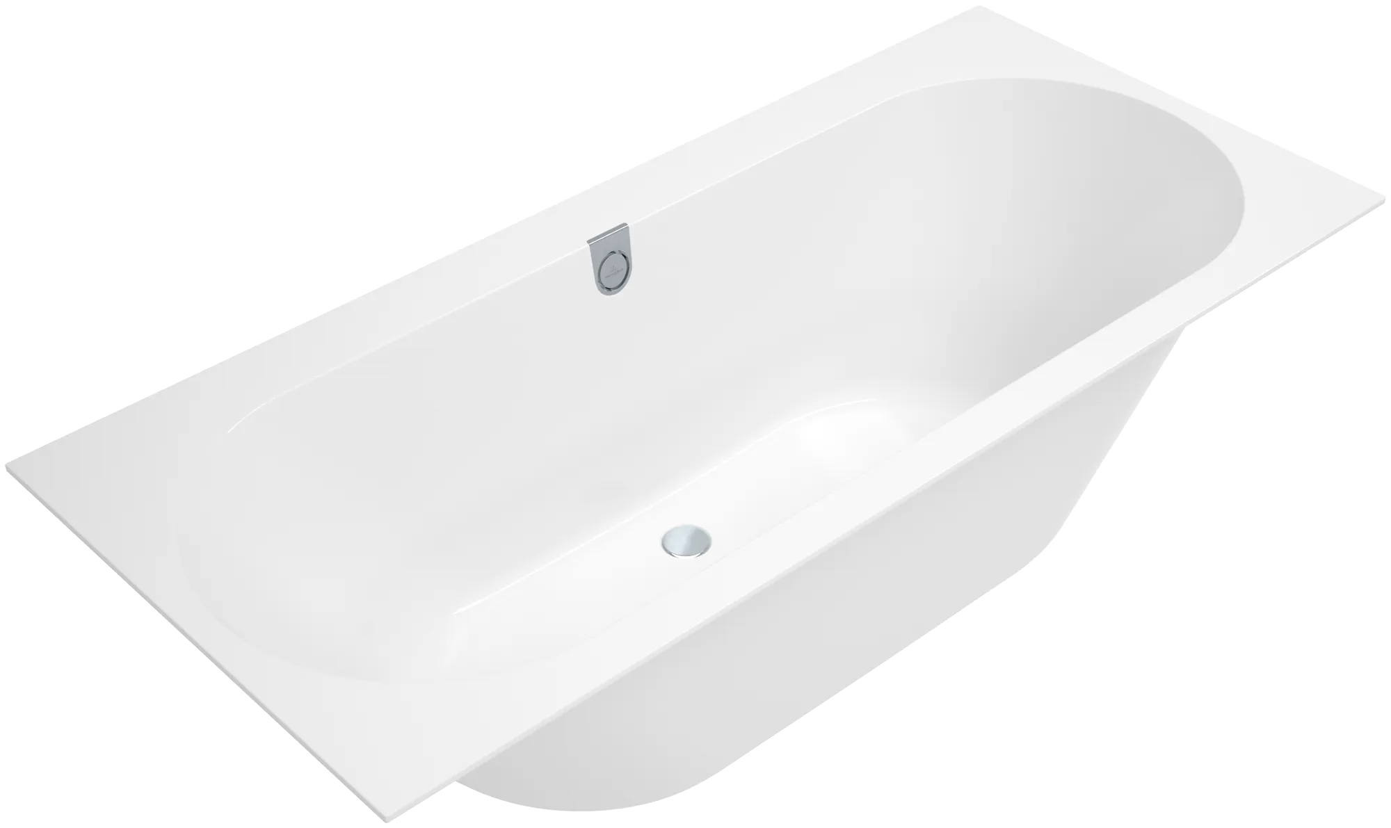 Villeroy & Boch Badewanne „Oberon 2.0“ Duo rechteck 180 × 80 cm, Mittelablauf in Stone White Villeroy & Boch Badewanne „Oberon 2.0“ Duo rechteck 180 × 80 cm, Mittelablauf in Stone White