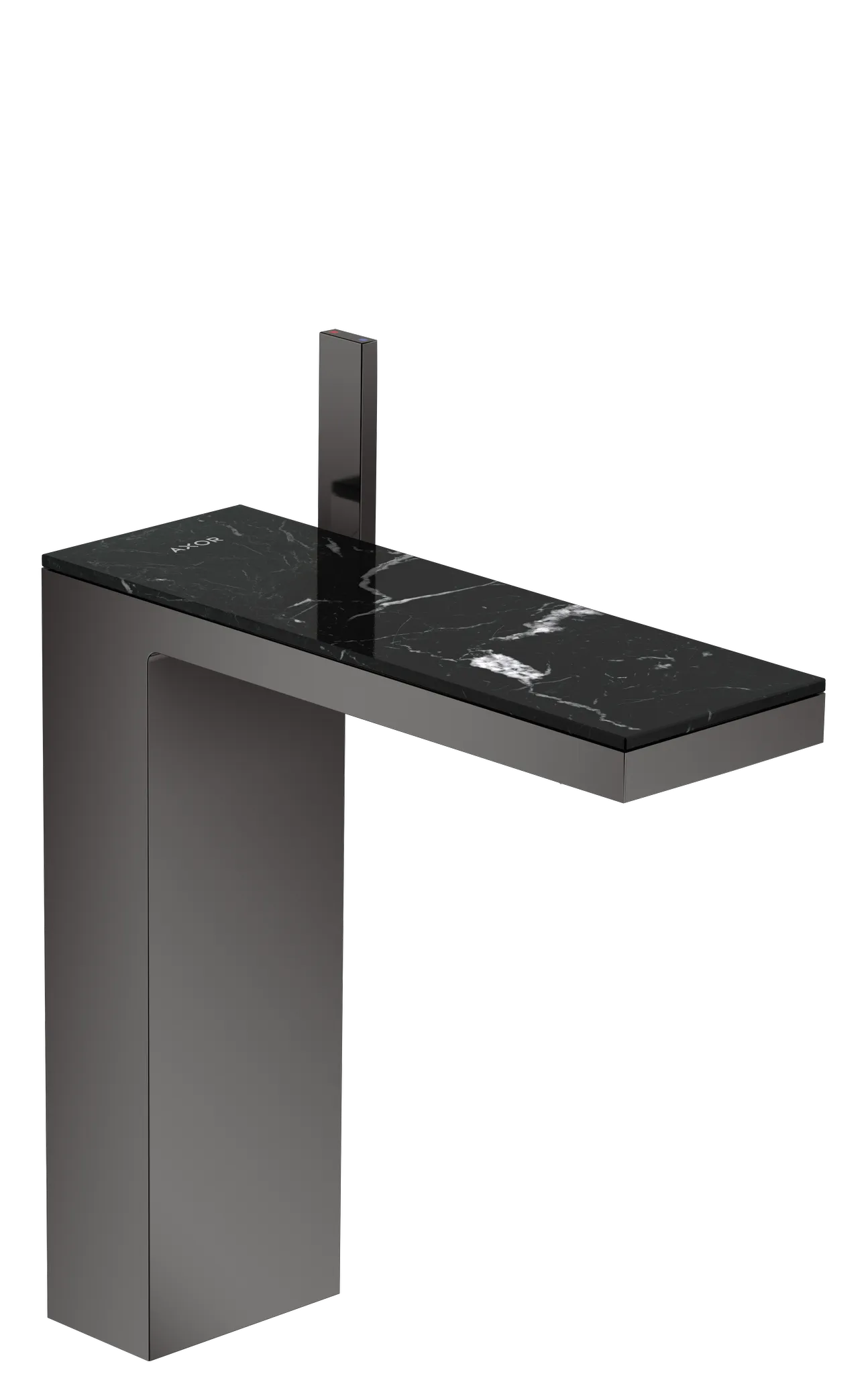 Hansgrohe AXOR MyEdition Mischer Platte 245 Marmor Nero Marquina Hansgrohe AXOR MyEdition Mischer Platte 245 Marmor Nero Marquina