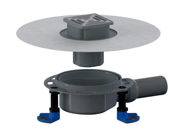 Bodenablauf DallDrain Select, DN 50, 100 x 100 mm Bodenablauf DallDrain Select, DN 50, 100 x 100 mm