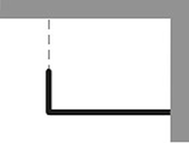HSK Duschabtrennung Walk-In Frontelement mit Seitenteil „Atelier“ Walk in Glas Klar hell, H: 2000 mm HSK Duschabtrennung Walk-In Frontelement mit Seitenteil „Atelier“ Walk in Glas Klar hell, H: 2000 mm