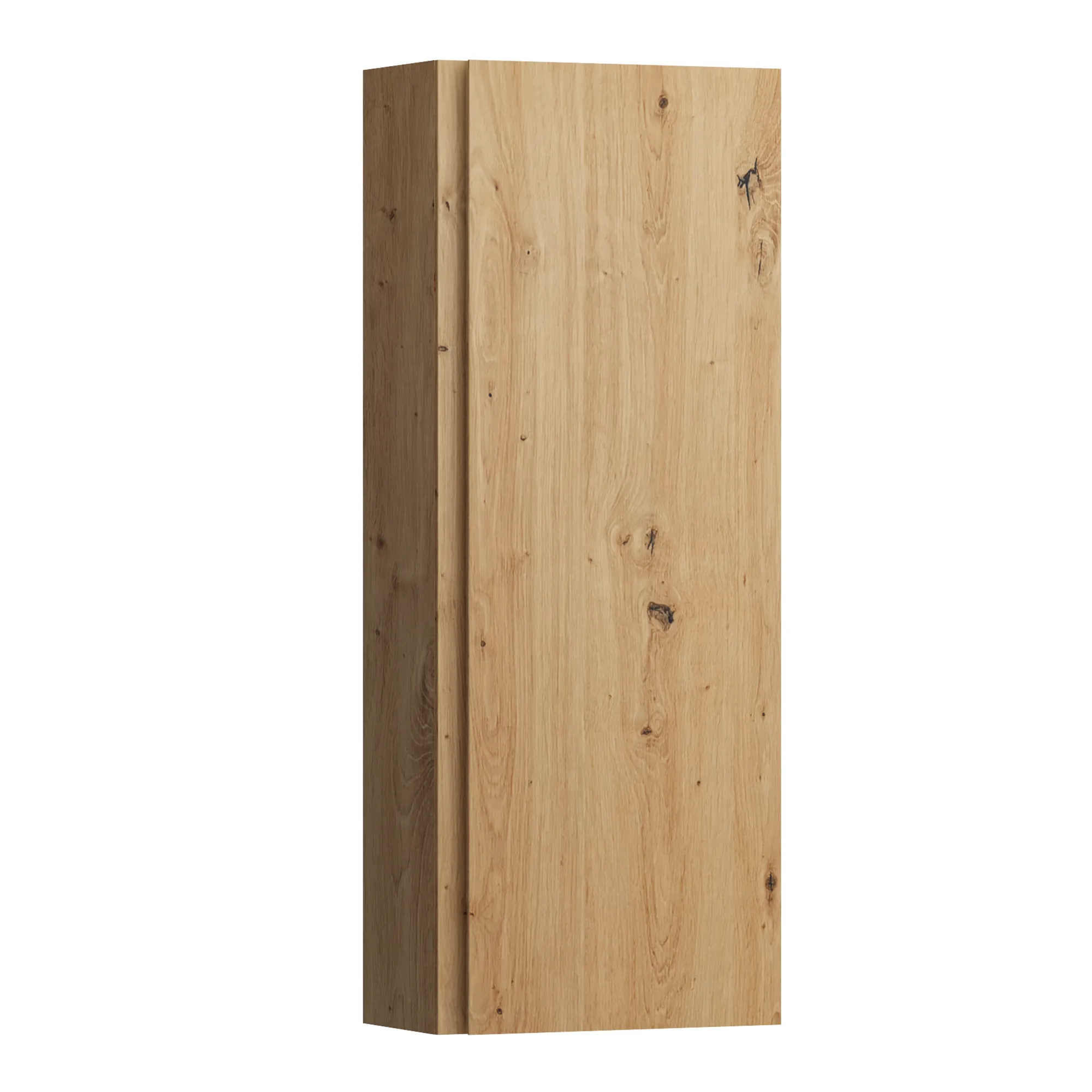 Laufen Halbhochschrank LANI Wildeiche, 184 x 353 x 900 mm, 1 Tür mit Soft-Close, 2 Glasablagen, wandhängend Laufen Halbhochschrank LANI Wildeiche, 184 x 353 x 900 mm, 1 Tür mit Soft-Close, 2 Glasablagen, wandhängend