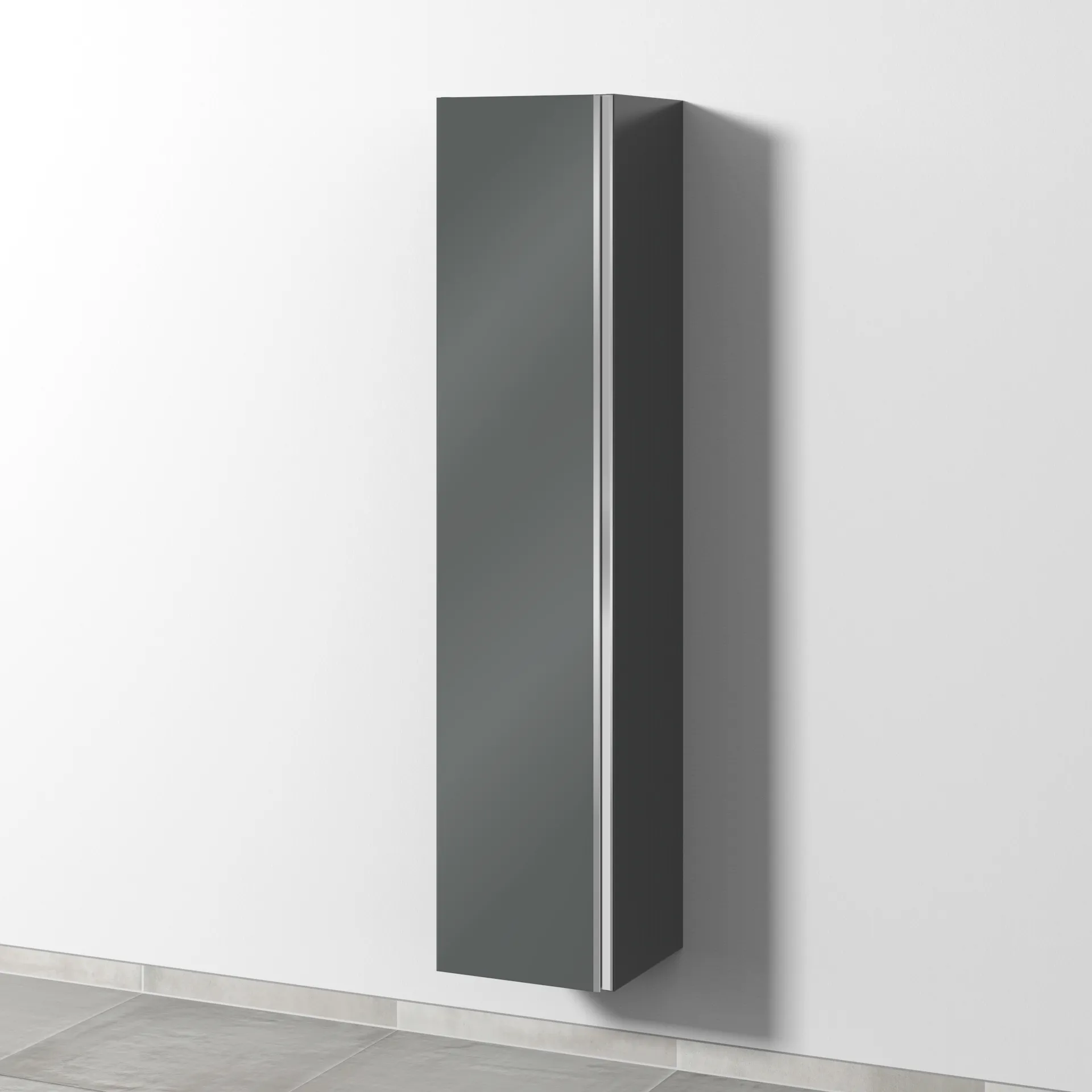 Sanipa Hochschrank „2morrow“ 350 × 1615 × 350 mm in Anthrazit (glanz) Sanipa Hochschrank „2morrow“ 350 × 1615 × 350 mm in Anthrazit (glanz)