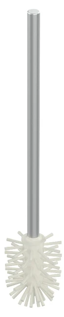 Plan 14972174000 Toilettenbürste zu 14972 Bürstenkopf weiß silber-eloxiert