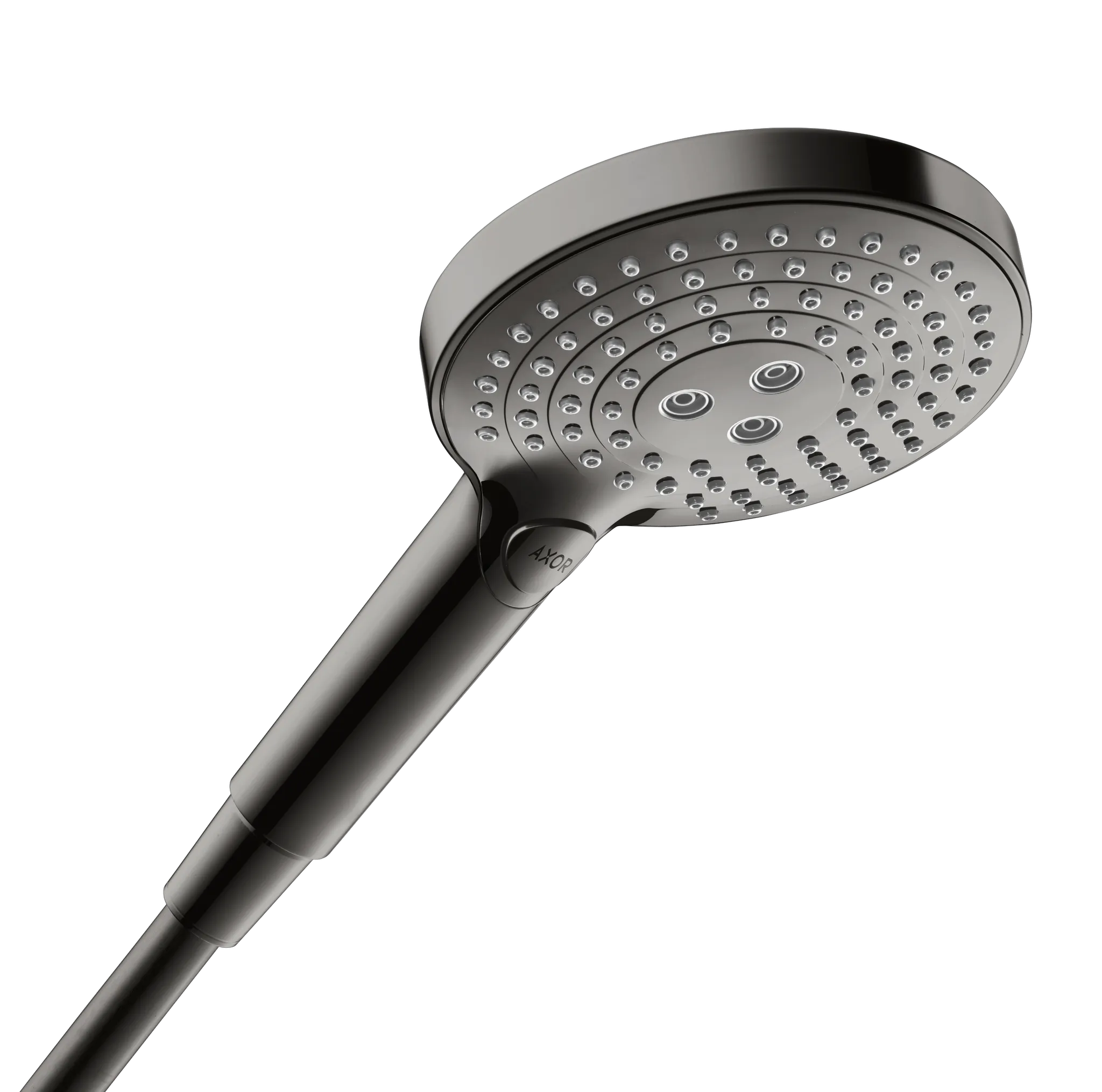 Hansgrohe AXOR ShowerSolutions Handbrause 120 3jet, Polished Black Chrome Hansgrohe AXOR ShowerSolutions Handbrause 120 3jet, Polished Black Chrome