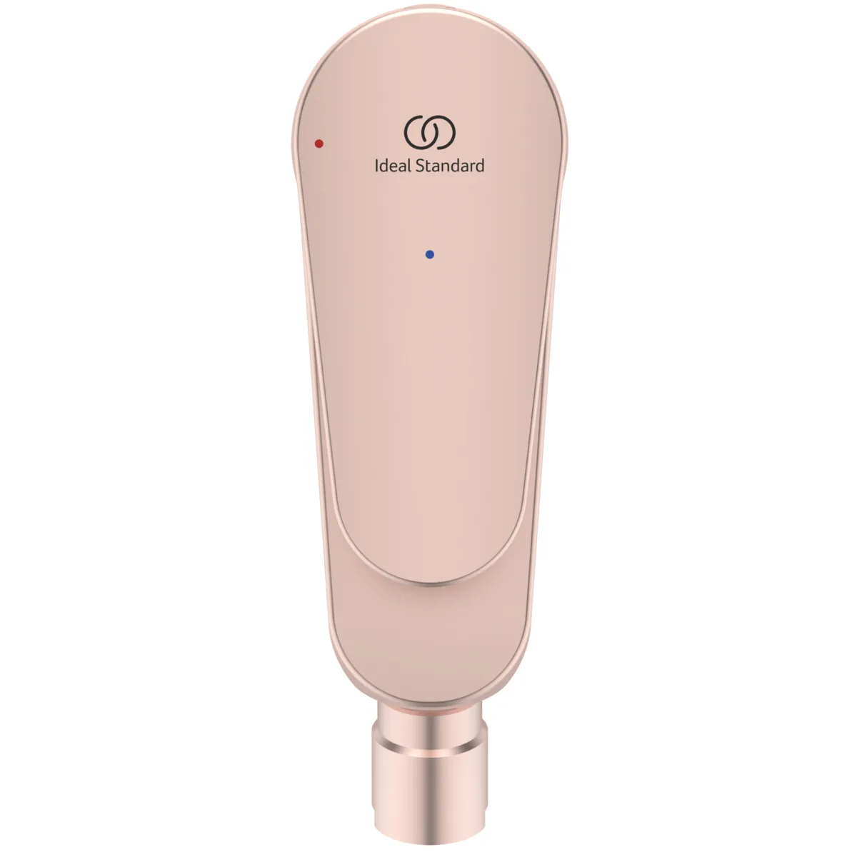 Ideal Standard Bidetarmatur Alu+ Ausladung 115mm BlueStart mit Ablaufgarnitur Rose