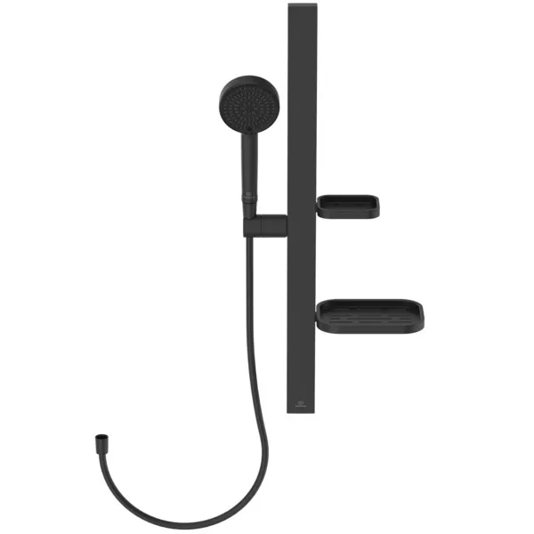 Brausekombination Alu+ mit 2 Funktions-Handbrause und 2 Ablagen Rose Brausekombination Alu+ mit 2 Funktions-Handbrause und 2 Ablagen Rose